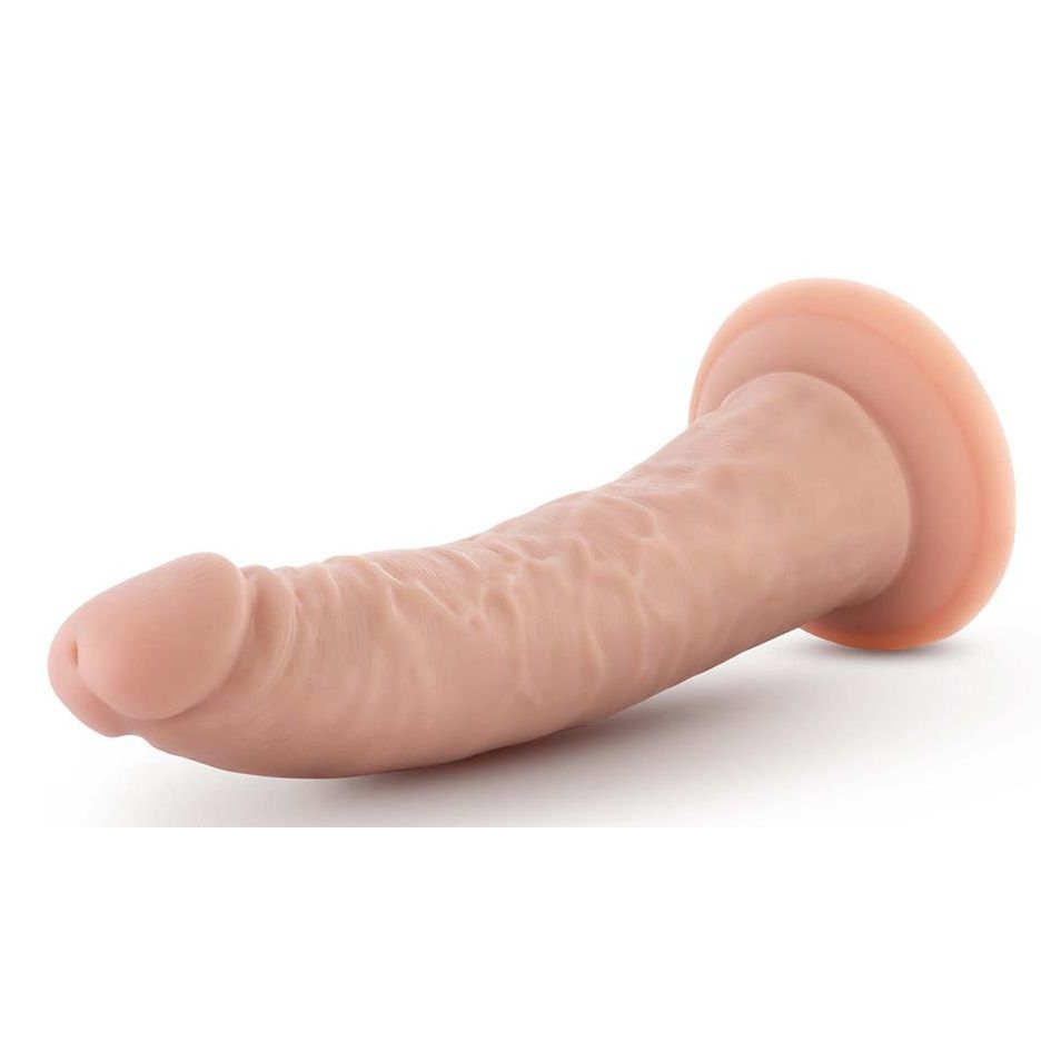 Купить телесный фаллоимитатор-реалистик 7 inch posable dildo - 19 см. Image