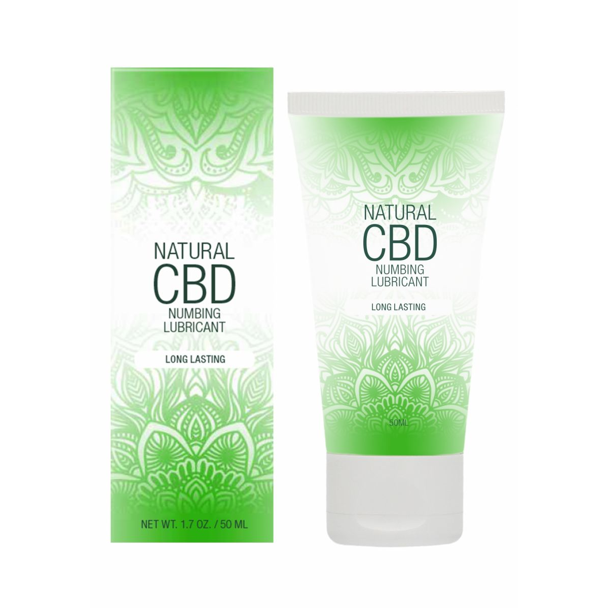 Купить лубрикант с пролонгирующим эффектом natural cbd numbing lubricant - 50 мл. Image