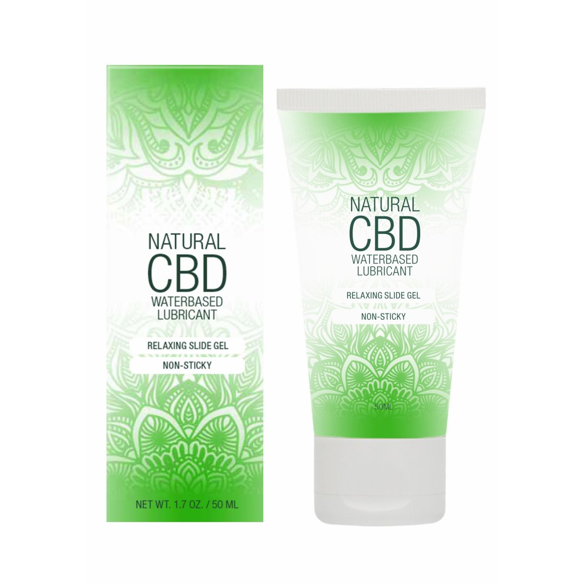 Купить лубрикант на водной основе natural cbd waterbased lubricant - 50 мл. Image