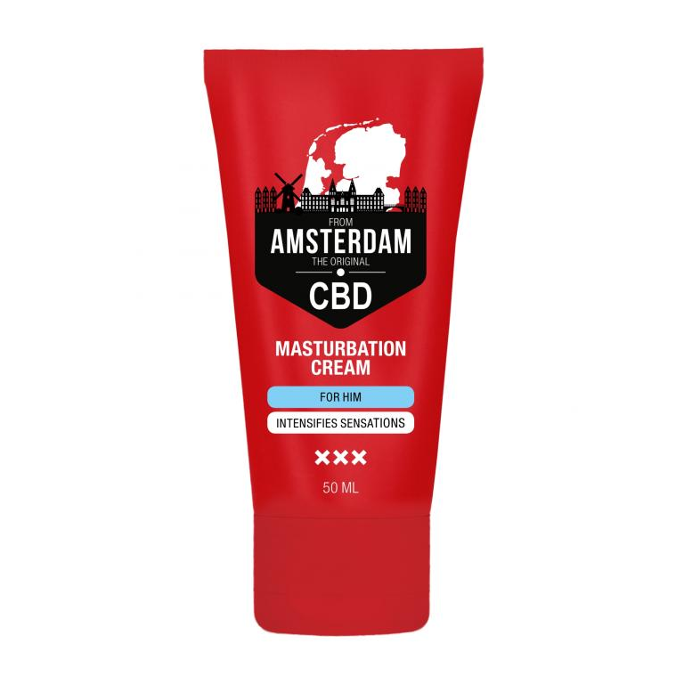 Купить крем для мастурбации для мужчин cbd from amsterdam masturbation cream for him - 50 мл. Image