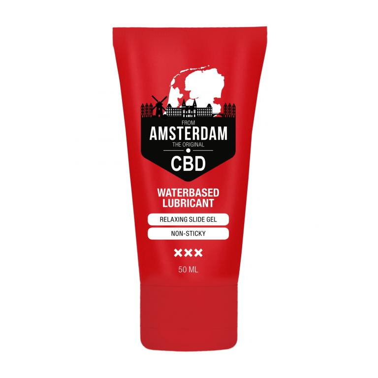 Купить лубрикант на водной основе cbd from amsterdam waterbased lubricant - 50 мл. Image