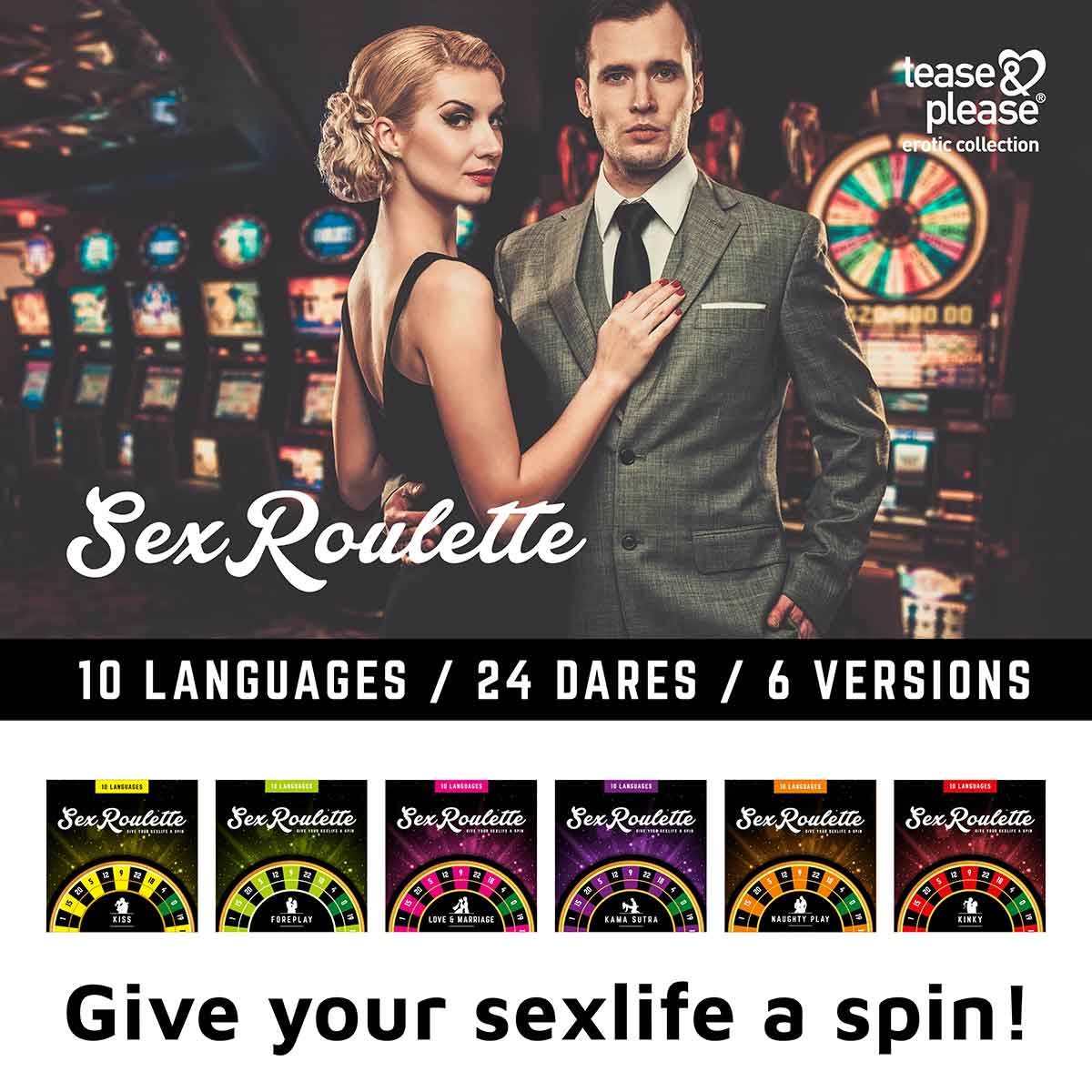 Купить настольная игра-рулетка sex roulette kamasutra Image