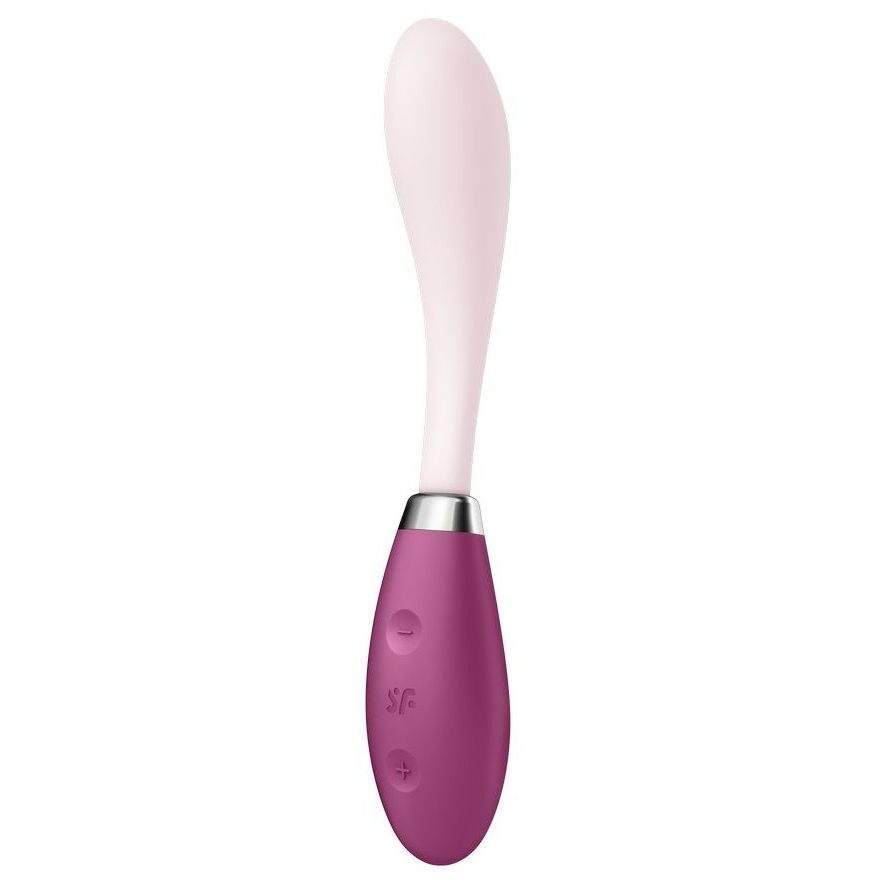 Купить розовый гибкий вибратор g-spot flex 3 - 19,5 см. Image