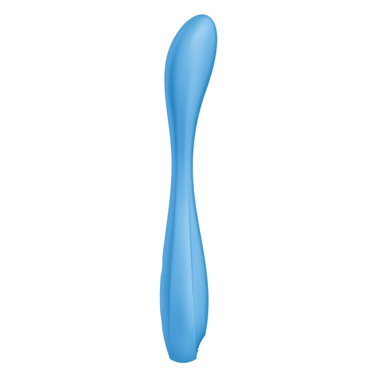 Купить голубой гибкий вибромассажер satisfyer g-spot flex 4+ - 19 см. Image