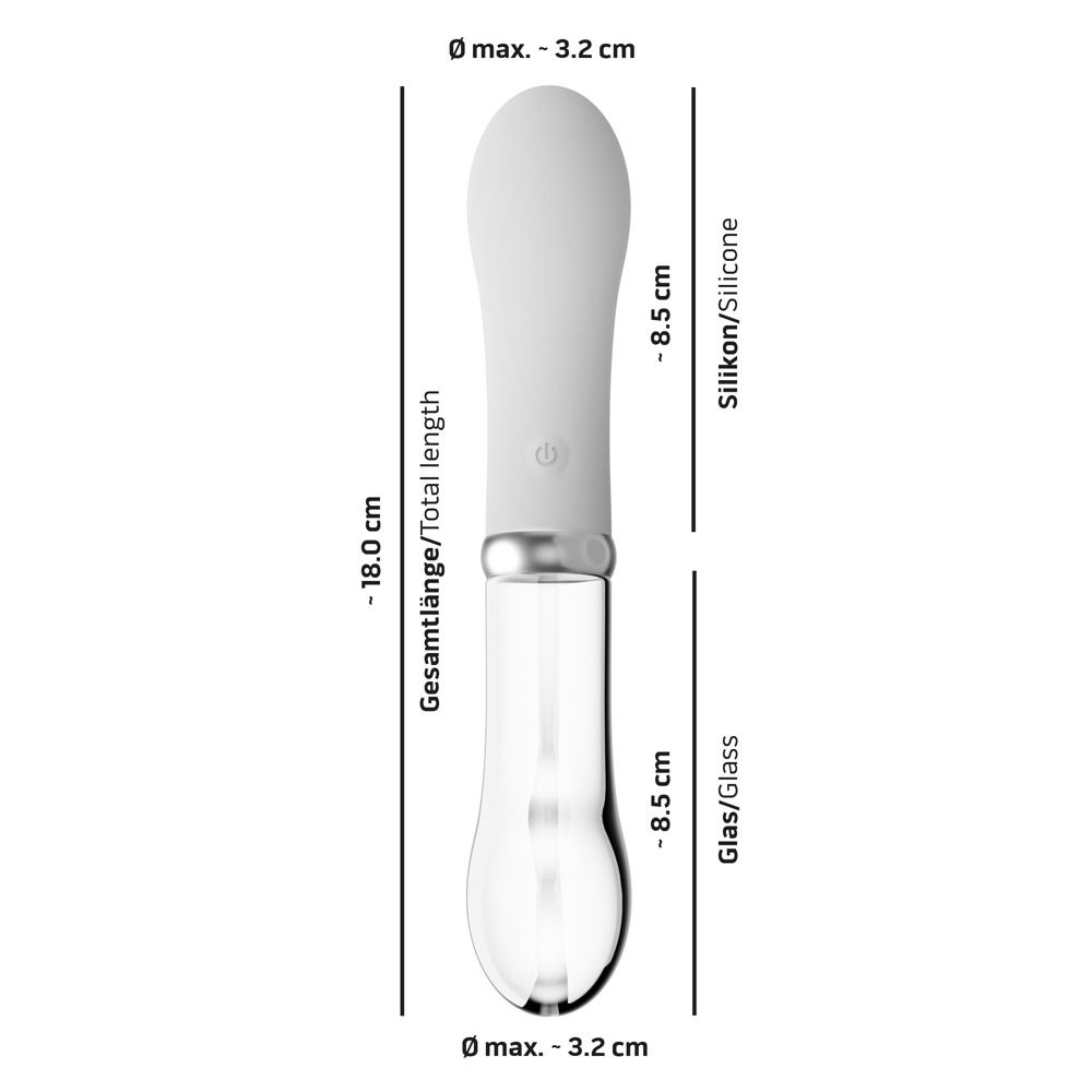 Купить двусторонний вибратор g-spot led - 18 см. Image