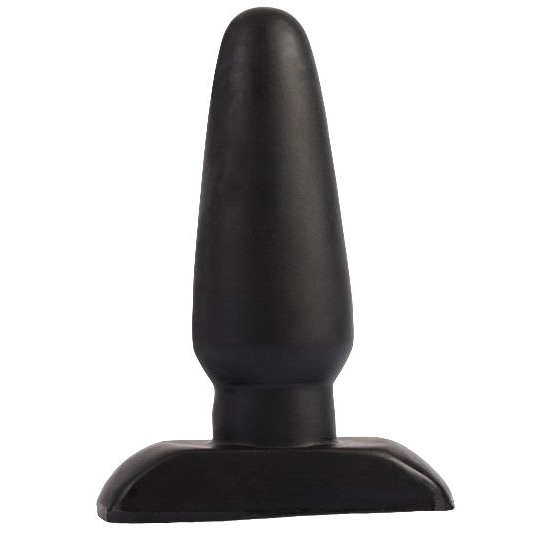 Купить черная анальная пробка anal 4.6 inch anal plug - 11,8 см. Image