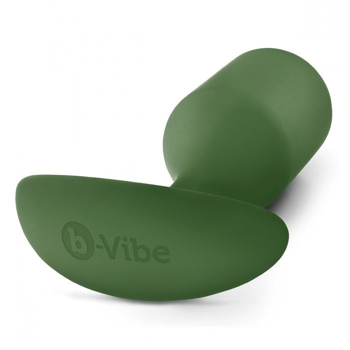 Купить пробка цвета хаки для ношения b-vibe snug plug 4 - 14 см. Image