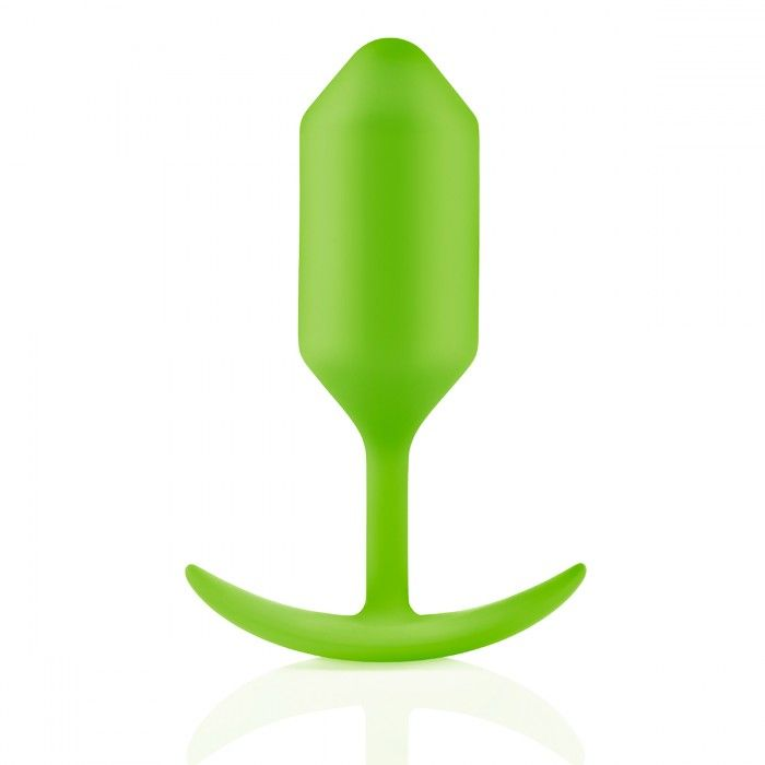 Купить лаймовая пробка для ношения b-vibe snug plug 3 - 12,7 см. Image