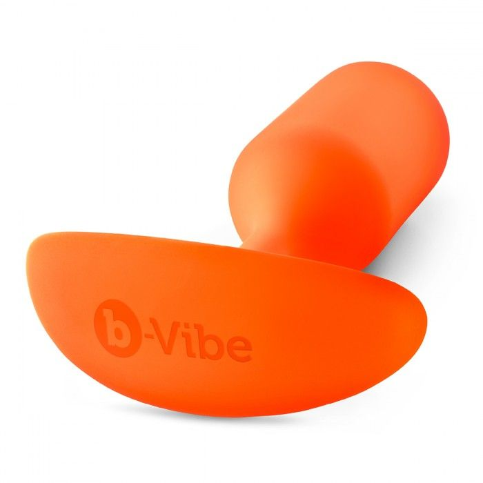 Купить оранжевая пробка для ношения b-vibe snug plug 3 - 12,7 см. Image