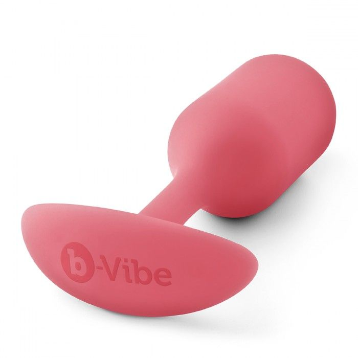 Купить розовая пробка для ношения b-vibe snug plug 2 - 11,4 см. Image