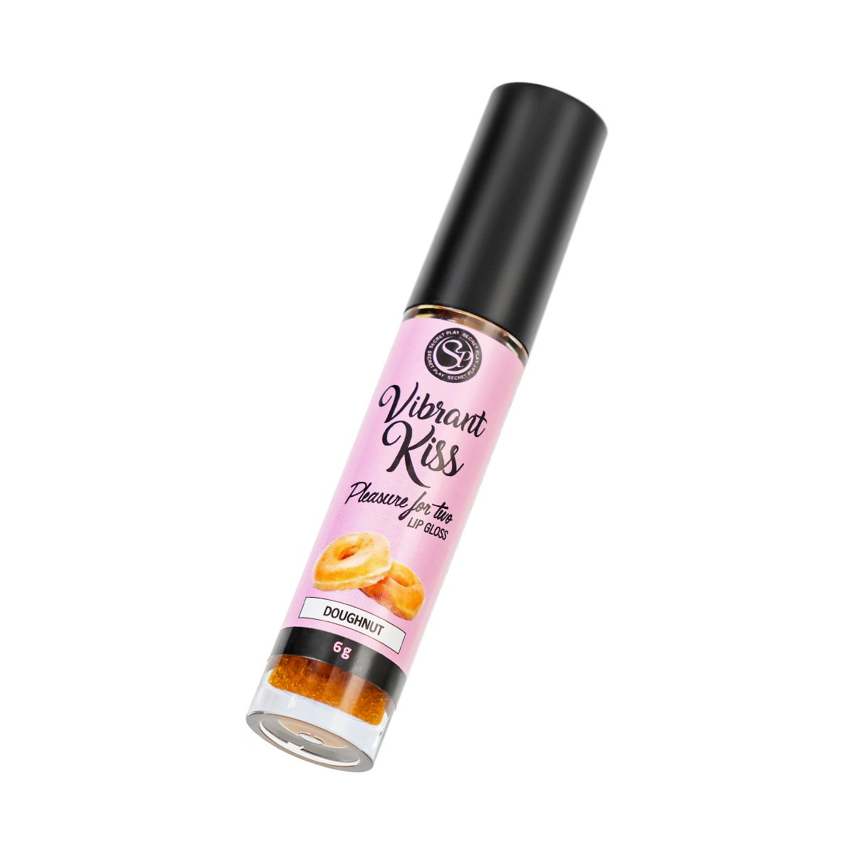 Купить бальзам для губ lip gloss vibrant kiss со вкусом пончиков - 6 гр. Image