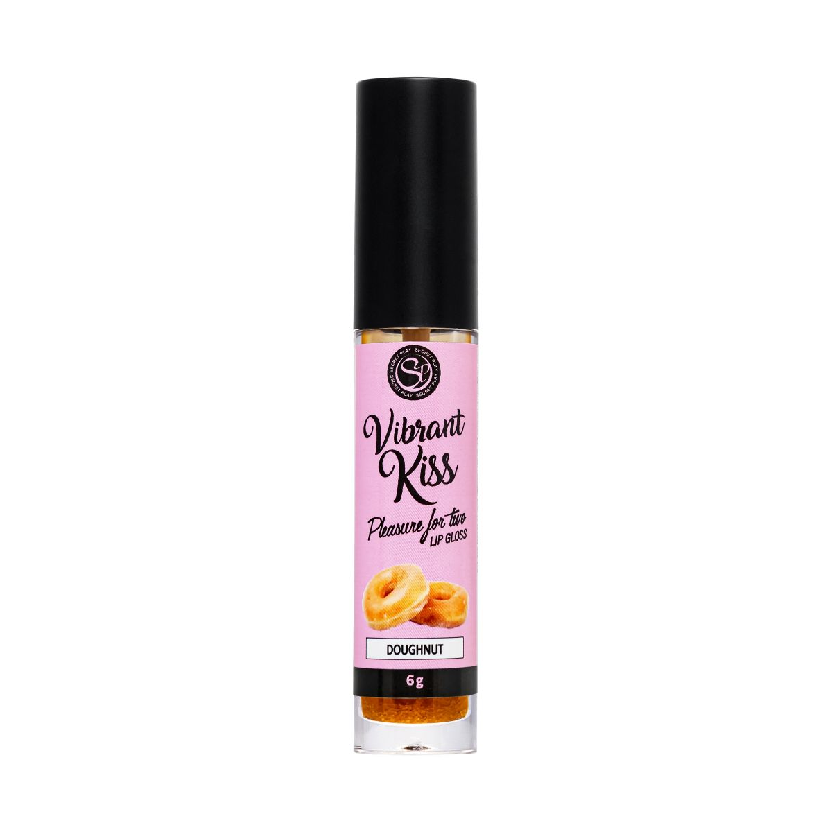 Купить бальзам для губ lip gloss vibrant kiss со вкусом пончиков - 6 гр. Image