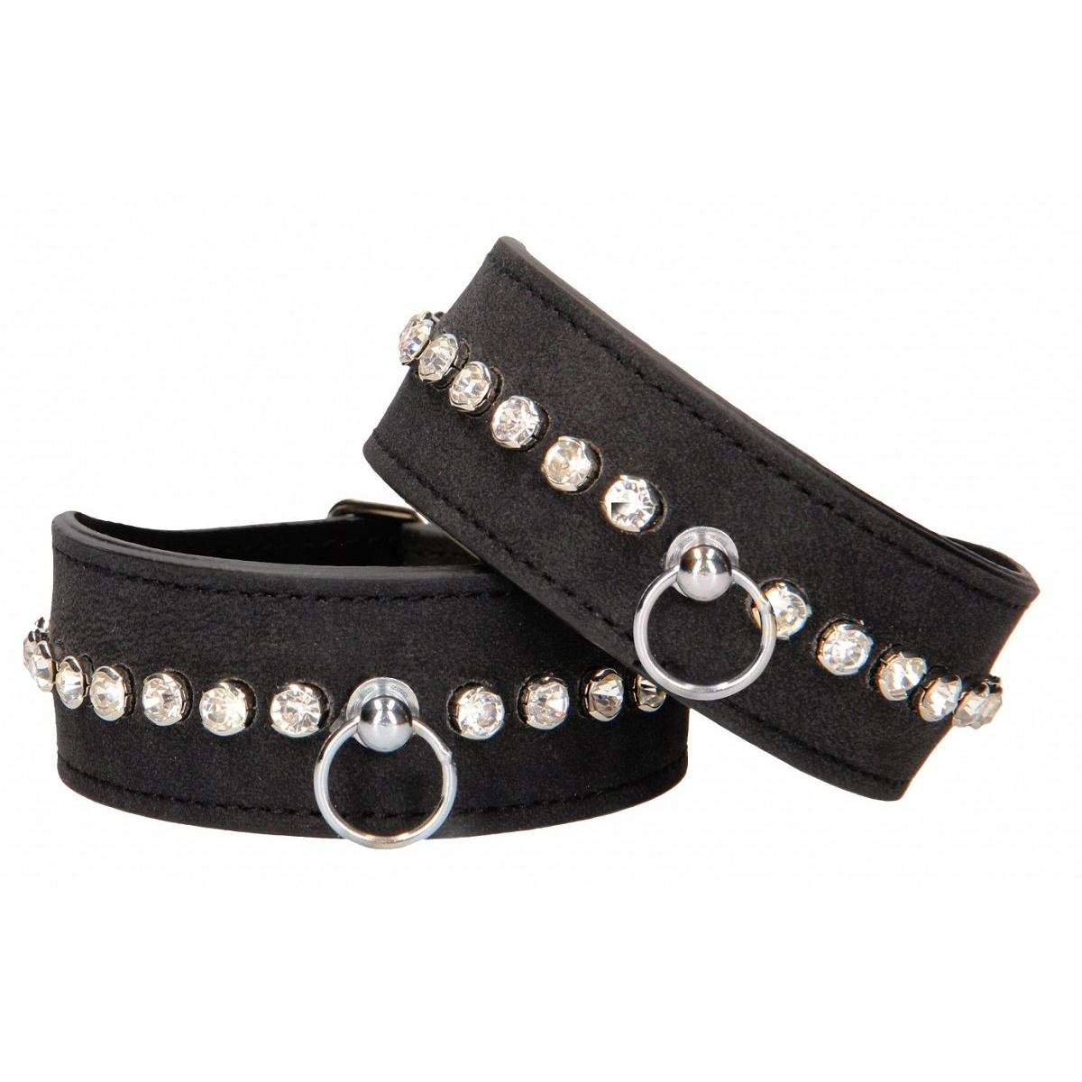 Купить черные поножи diamond studded ankle cuffs Image