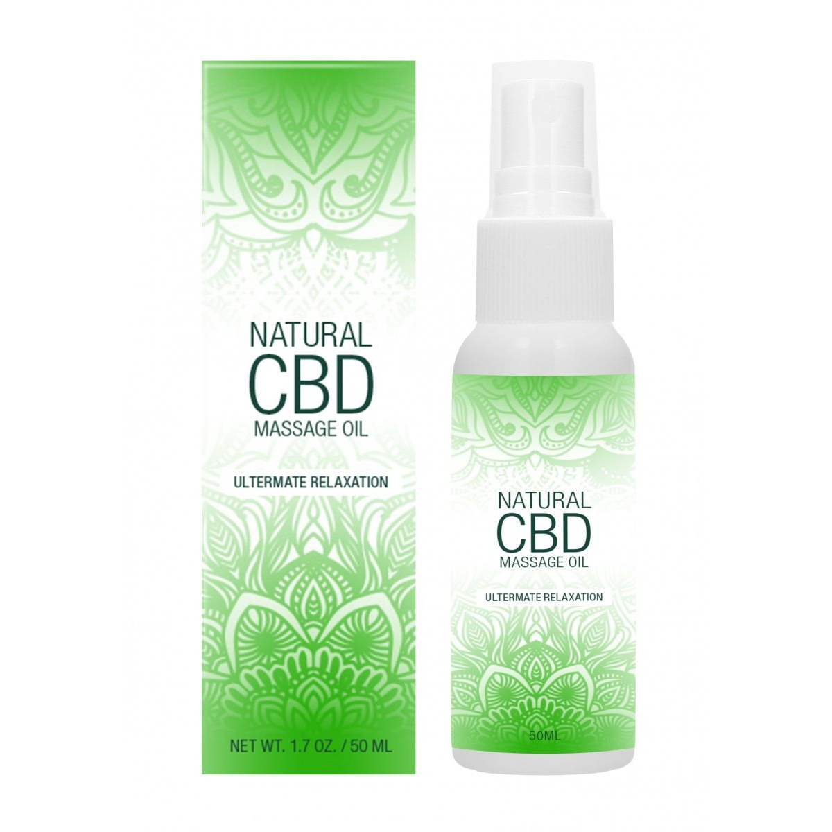 Купить массажное масло natural cbd massage oil - 50 мл. Image