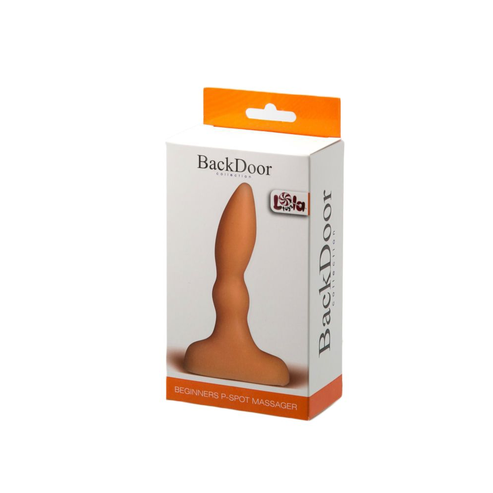 Купить анальный стимулятор телесного цвета beginners p-spot massager - 11 см. Image