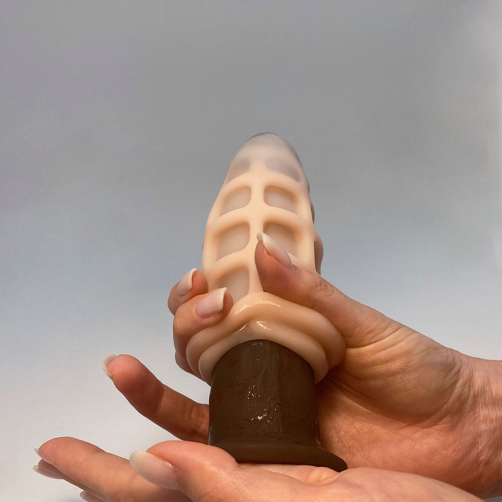 Купить телесный мастурбатор-ротик oral mini masturbator Image