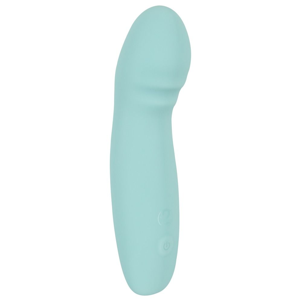 Купить аквамариновый мини-вибратор cuties g-spot vibrator - 15,5 см. Image