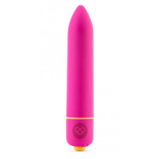 Купить розовая вибропуля pink vibe power bullet - 9 см. Image