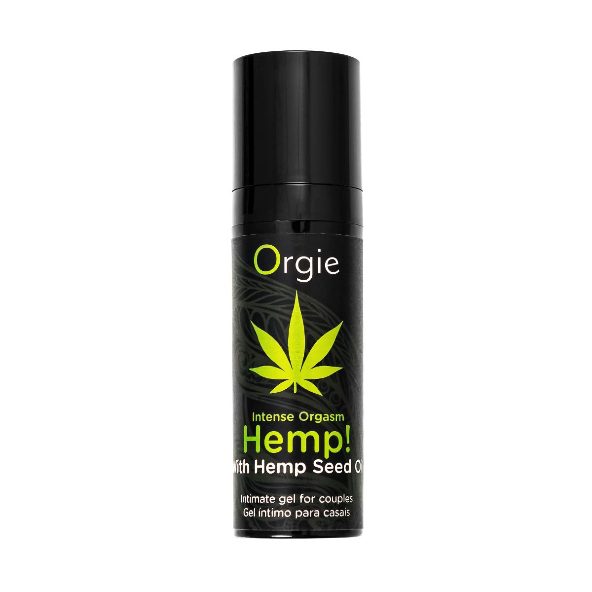 Купить возбуждающий интимный гель для пар orgie hemp intense orgasm - 15 мл. Image