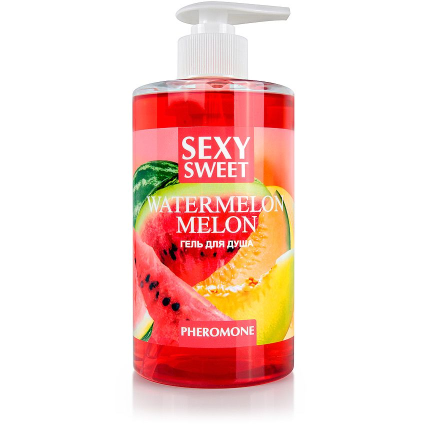 Купить гель для душа sexy sweet watermelon&amp;amp;melon с ароматом арбуза, дыни и феромонами - 430 мл. Image