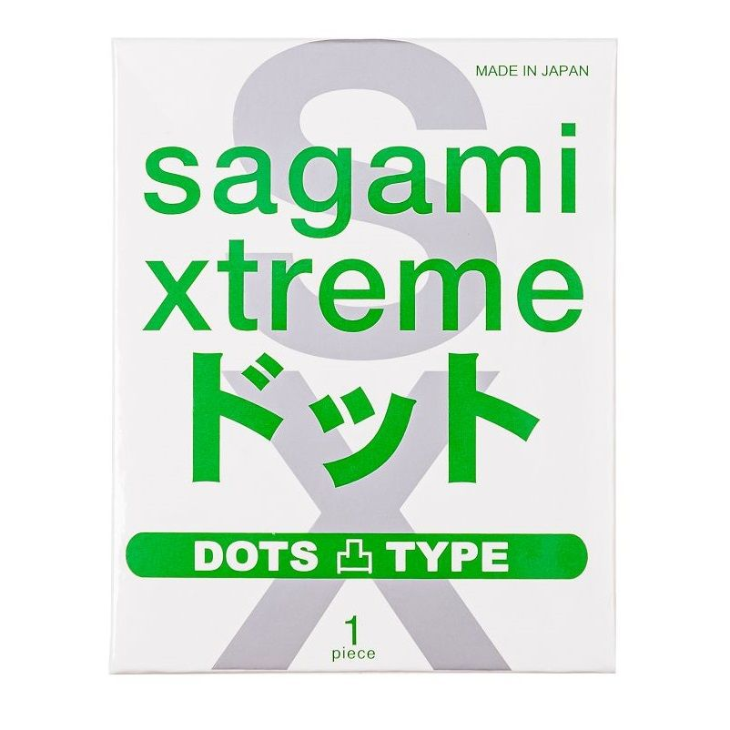 Купить презерватив sagami xtreme type-e с точками - 1 шт. Image