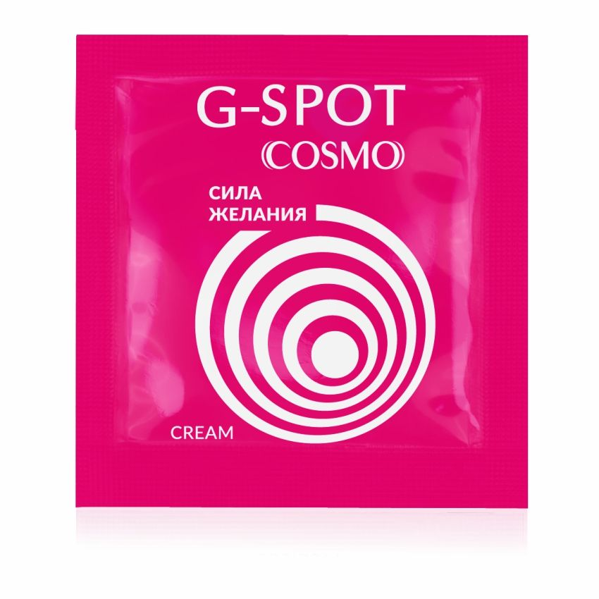 Купить стимулирующий интимный крем для женщин cosmo g-spot - 2 гр. Image