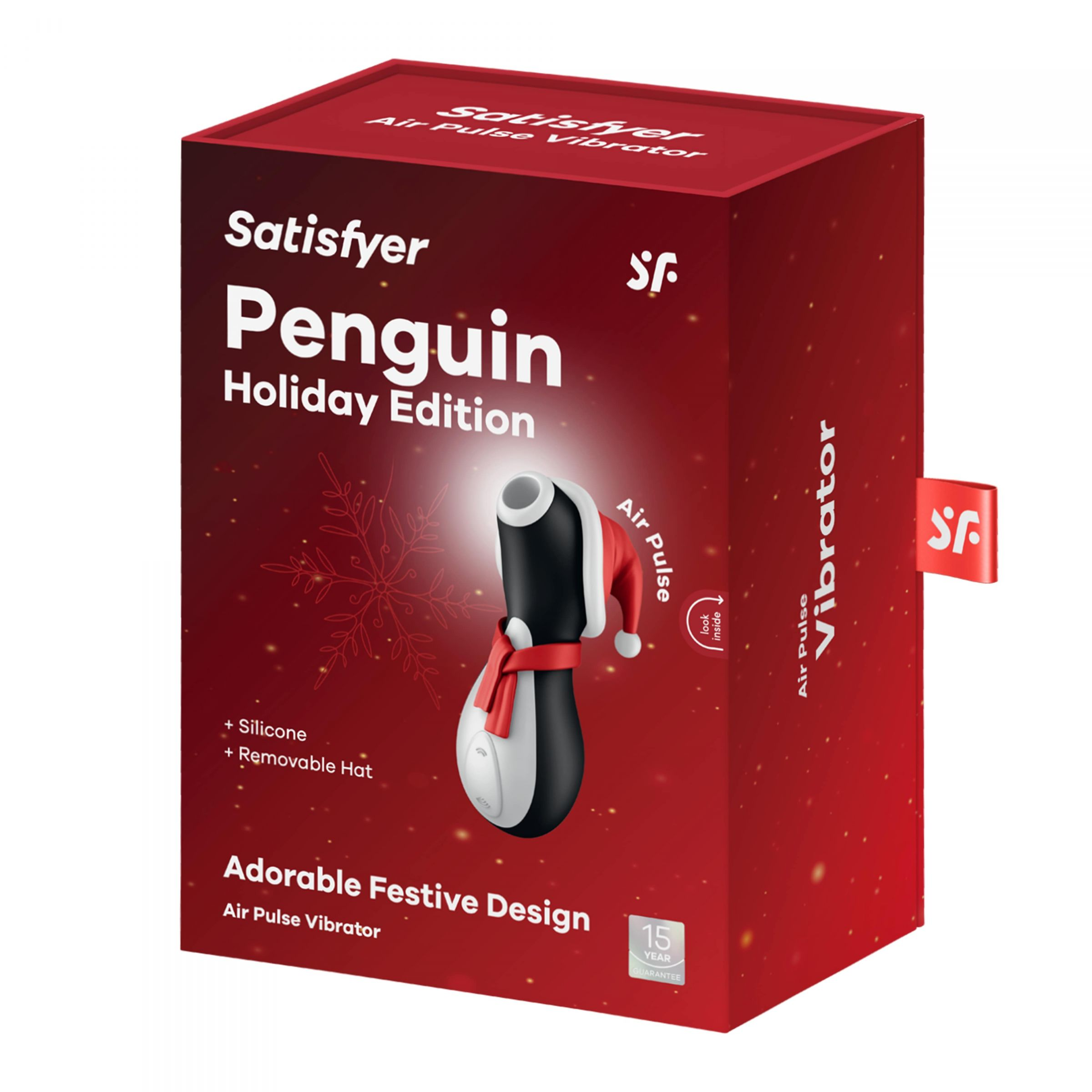 Купить вакуум-волновой стимулятор клитора penguin holiday edition Image