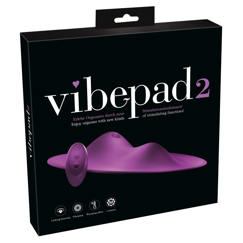 Купить фиолетовая подушка-вибромассажер vibepad 2 Image