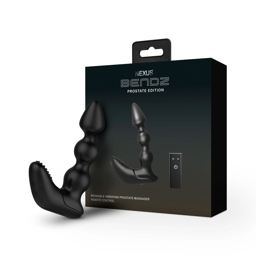 Купить черный вибростимулятор nexus bendz prostate edition - 14,1 см. Image