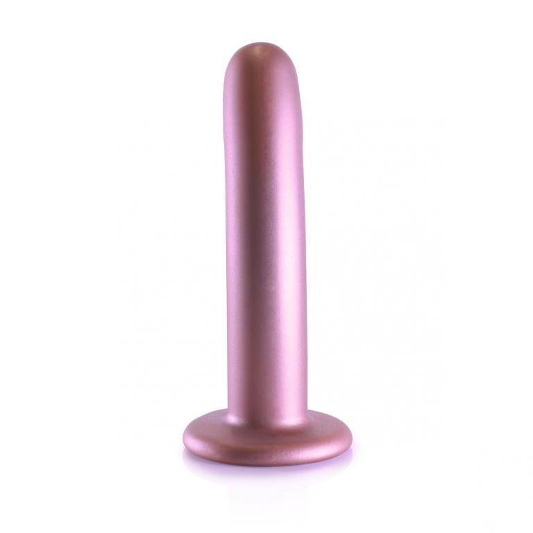 Купить розовый фаллоимитатор smooth g-spot - 15 см. Image