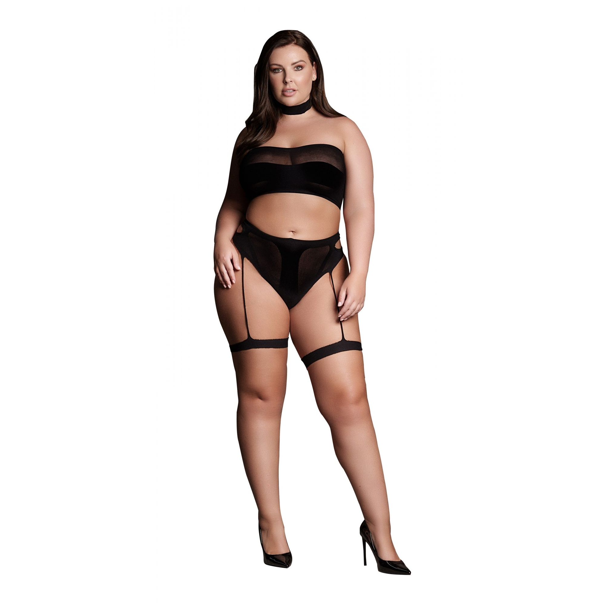 Купить эффектный комплект белья ananke размера plus size Image