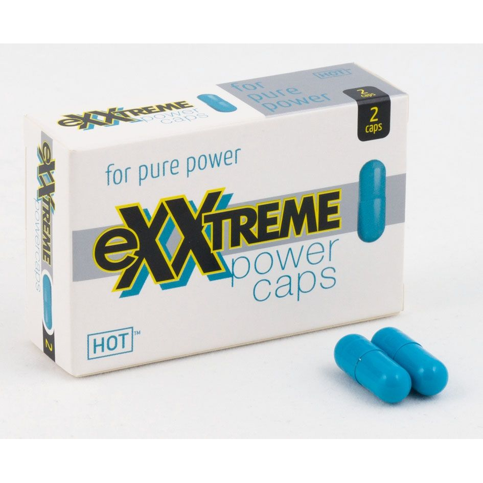 Купить бад для мужчин exxtreme power caps men - 2 капсулы (580 мг.) Image