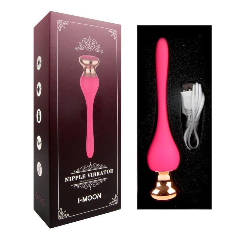 Купить розовый вибромассажер nipple vibrator - 14,5 см. Image