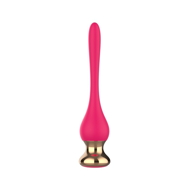 Купить розовый вибромассажер nipple vibrator - 14,5 см. Image