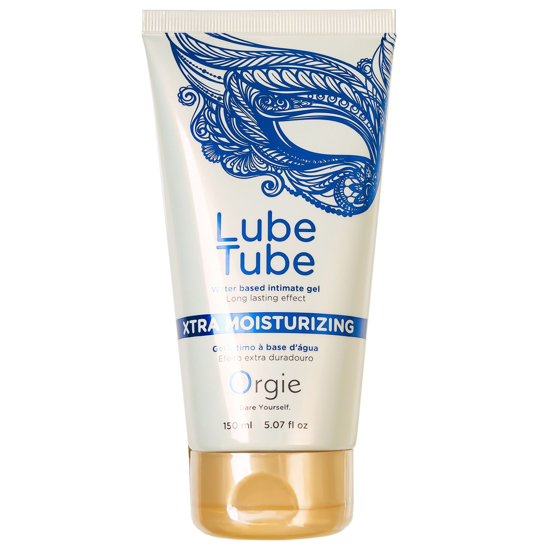 Купить интимный гель на водной основе lube tube xtra moisturizing с увлажняющим эффектом - 150 мл. Image