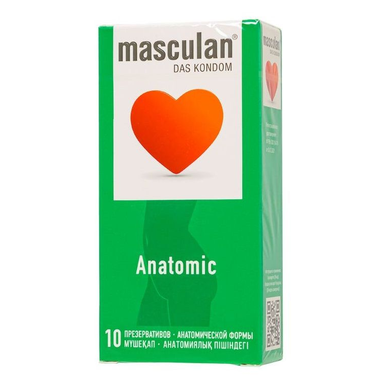 Купить презервативы анатомической формы masculan anatomic - 10 шт. Image