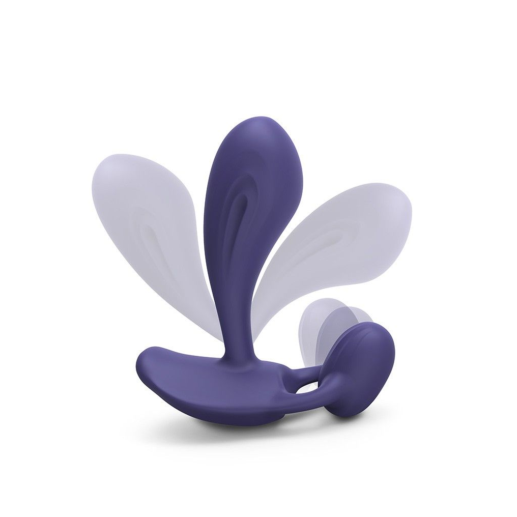 Купить темно-синий вибромассажер witty p&amp;amp;g vibrator with remote control Image