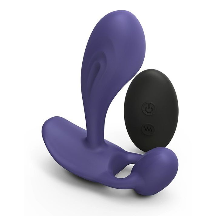 Купить темно-синий вибромассажер witty p&amp;amp;g vibrator with remote control Image