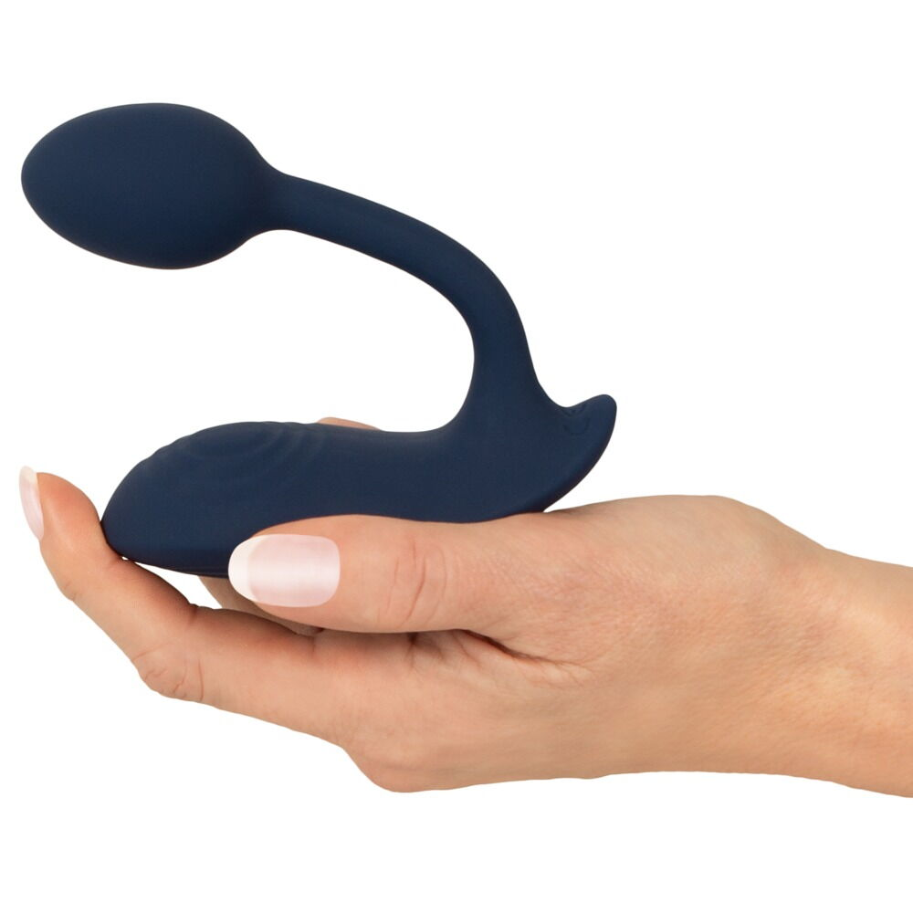 Купить темно-синий вибростимулятор в трусики rc bendable panty vibrator Image