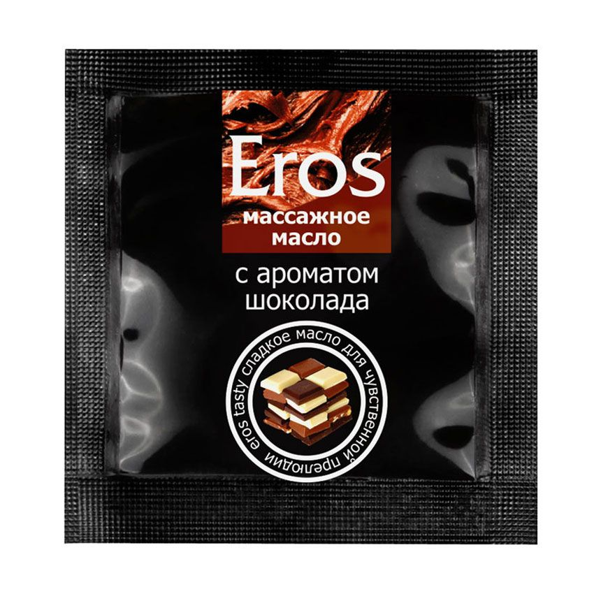 Купить массажное масло eros с ароматом шоколада - 4 гр. Image