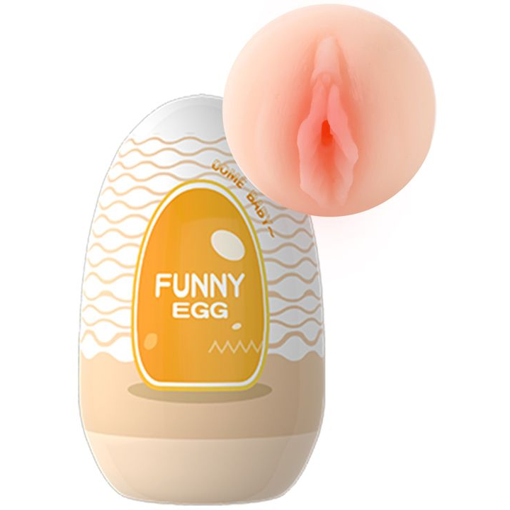 Купить мастурбатор-вагина в форме яйца funny egg Image