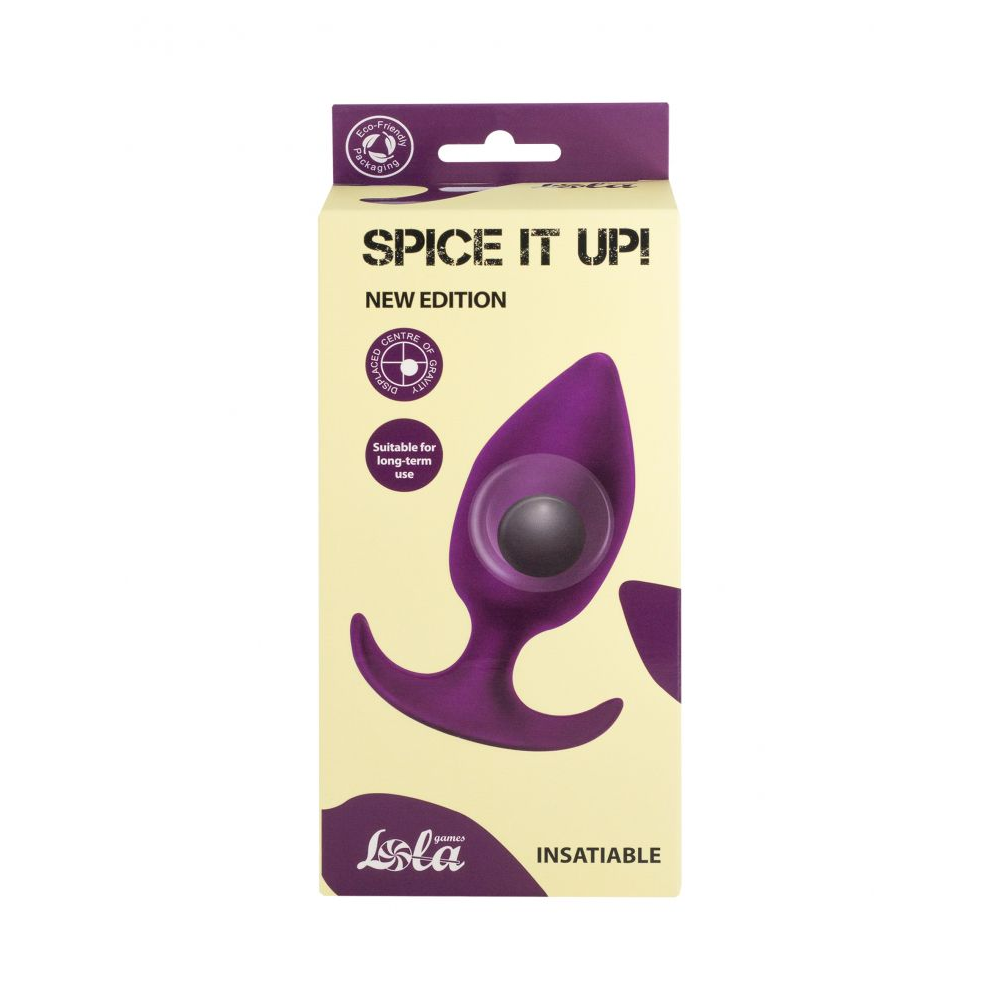 Купить пробка со смещенным центром тяжести spice it up insatiable ultraviolet 8011-04lola Image