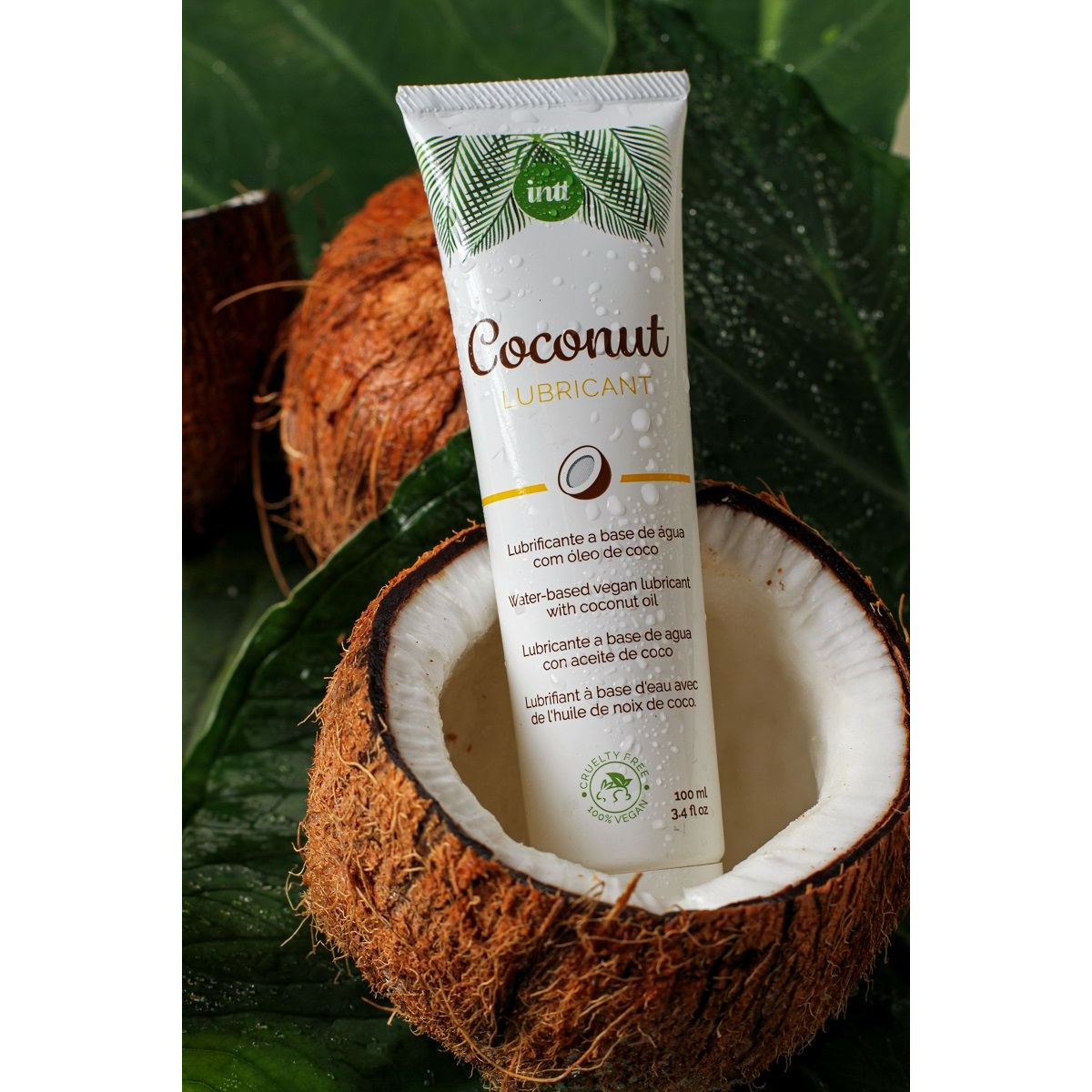 Купить веганская смазка на водной основе coconut lubricant - 100 мл. Image