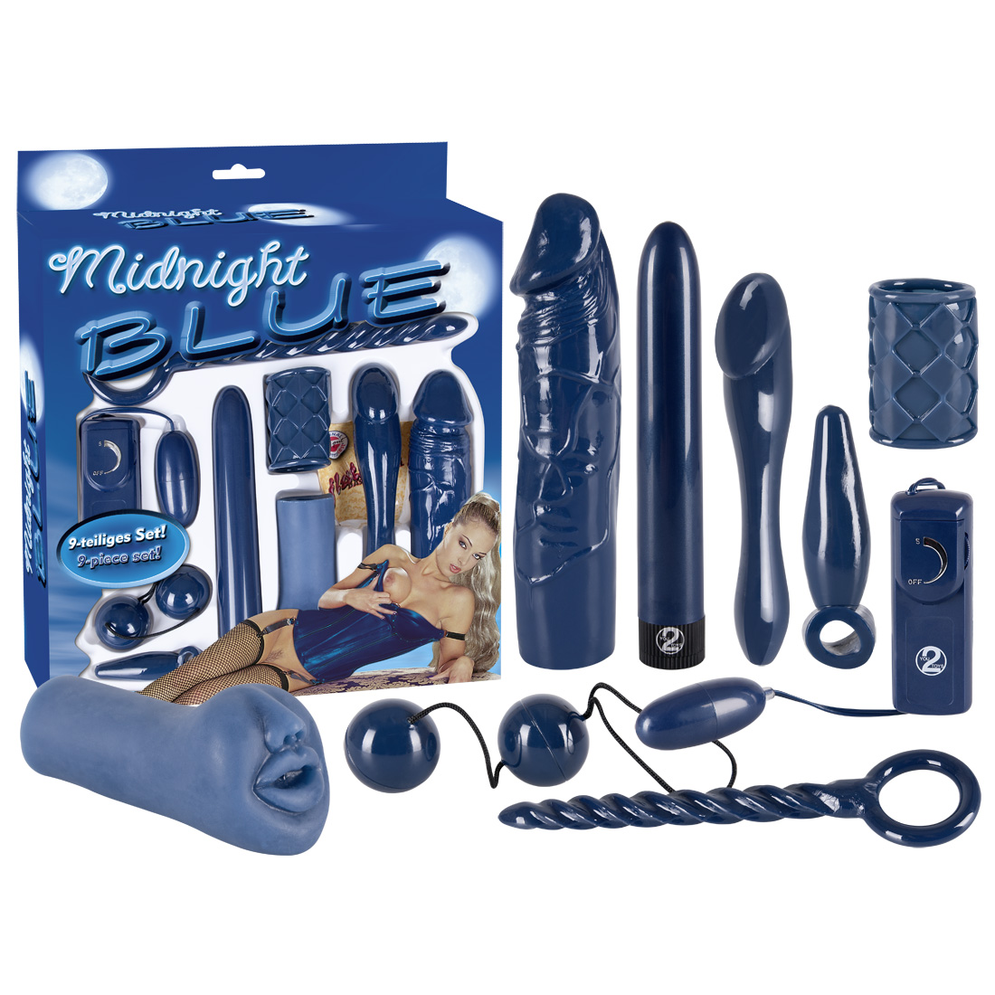 Купить эротический набор midnight blue set Image