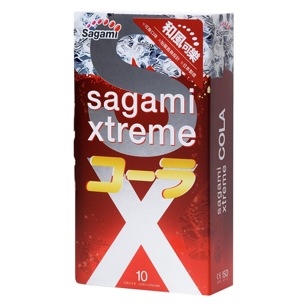 Купить ароматизированные презервативы sagami xtreme cola - 10 шт. Image