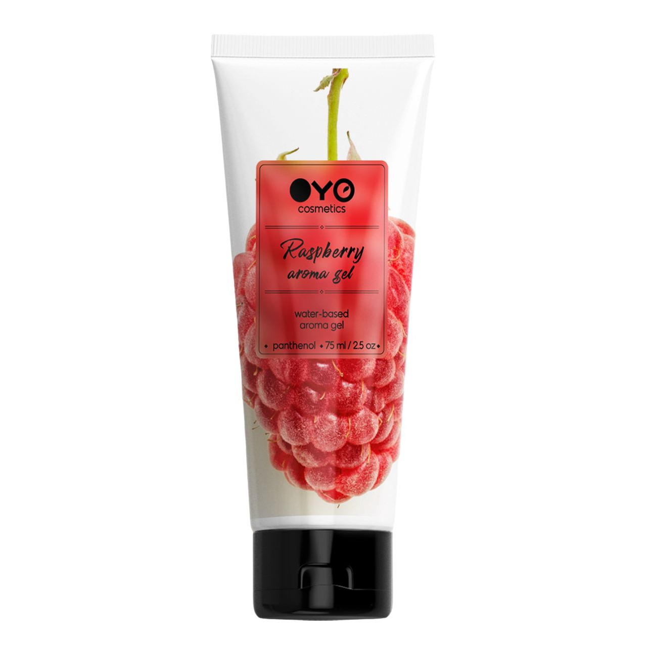 Купить лубрикант на водной основе oyo aroma gel raspberry с ароматом малины - 75 мл. Image