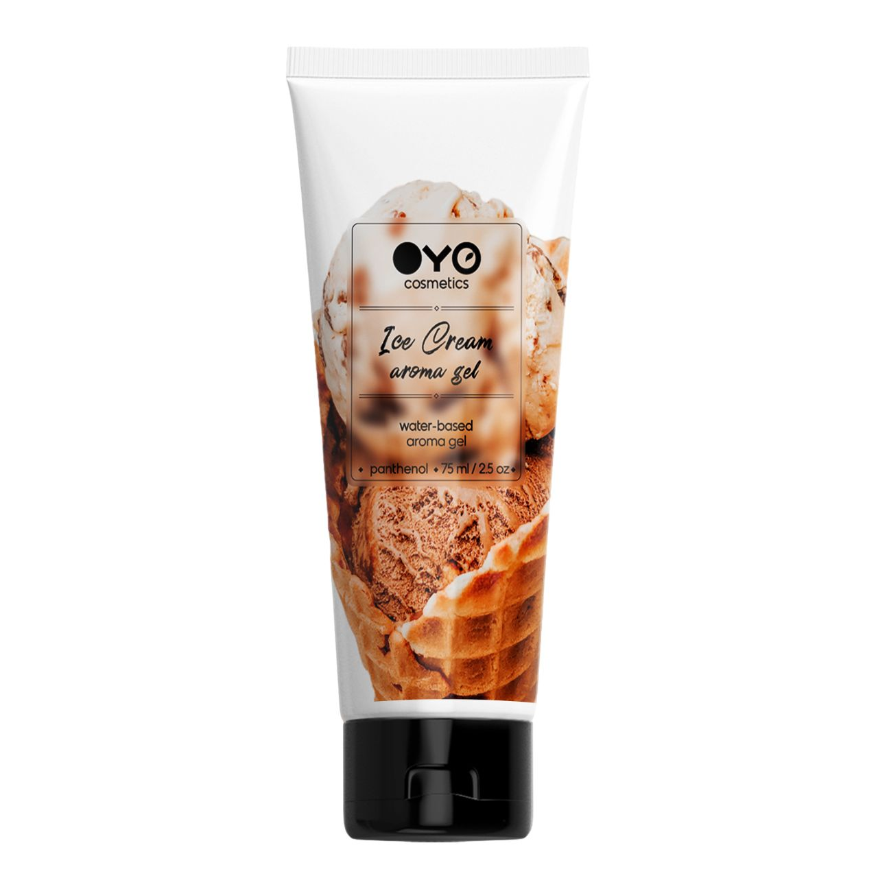 Купить лубрикант на водной основе oyo aroma gel ice cream с ароматом пломбира - 75 мл. Image