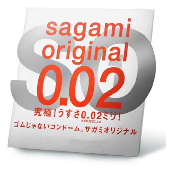 Купить ультратонкий презерватив sagami original 0.02 - 1 шт. Image