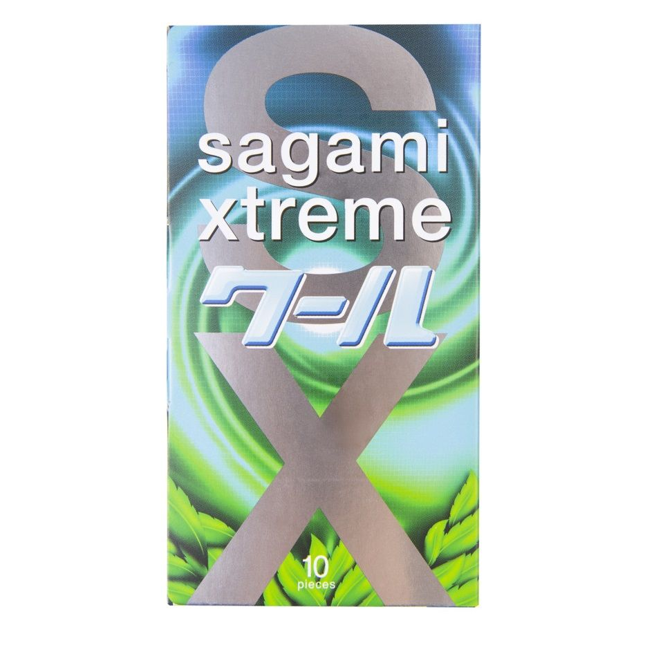 Купить презервативы sagami xtreme mint с ароматом мяты - 10 шт. Image