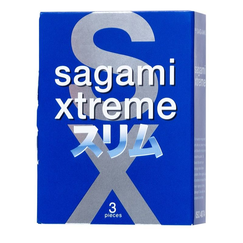 Купить розовые презервативы sagami xtreme feel fit 3d - 3 шт. Image